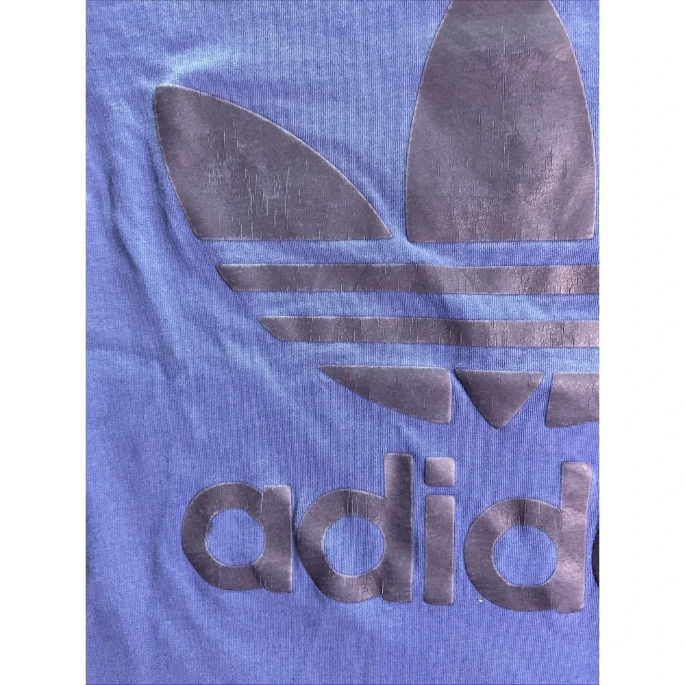 Adidas Trefoil Puff Print T-Shirt Men's Size Medium